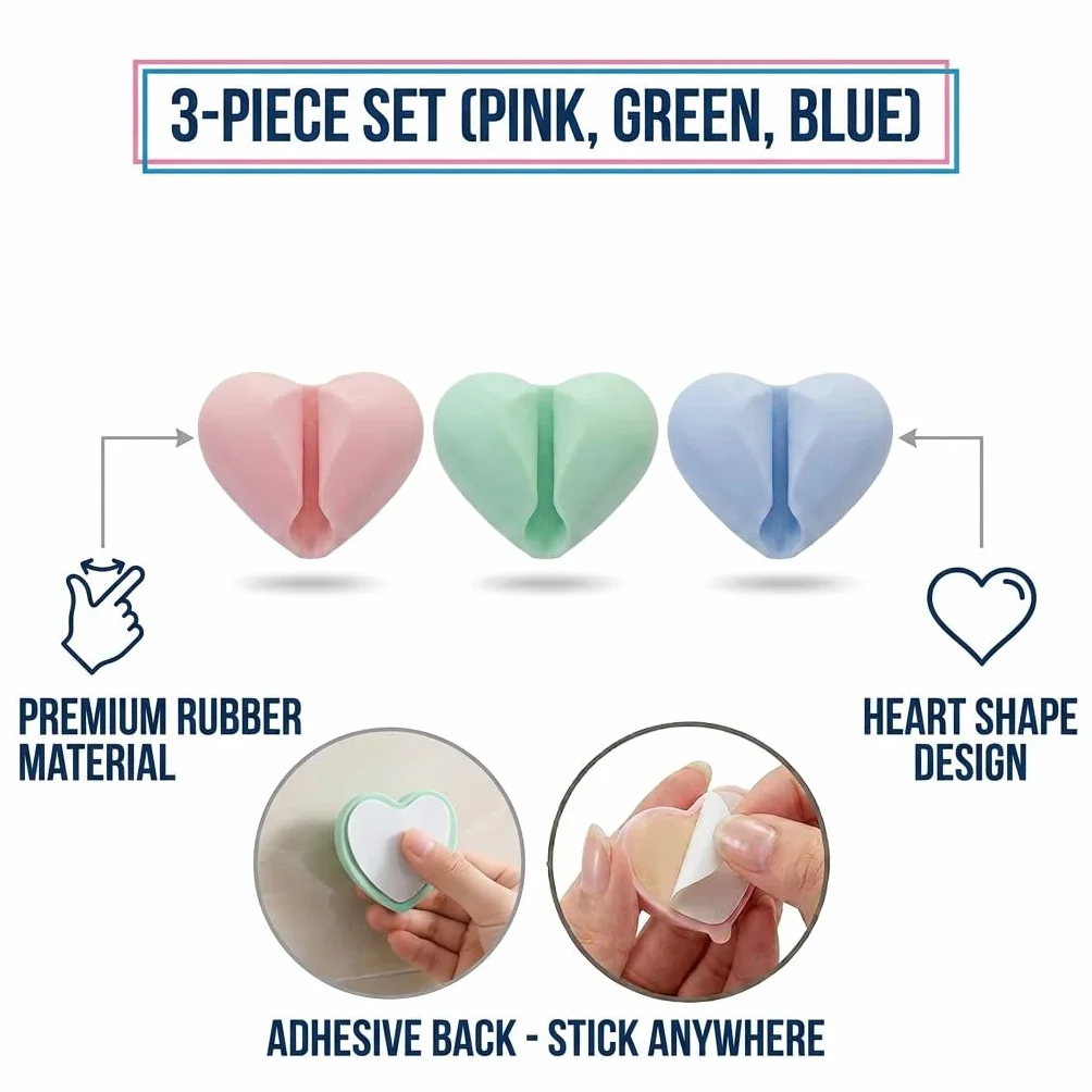 LANEIGE Support de pinceau à lèvres en silicone - Housse de protection rose bleu vert