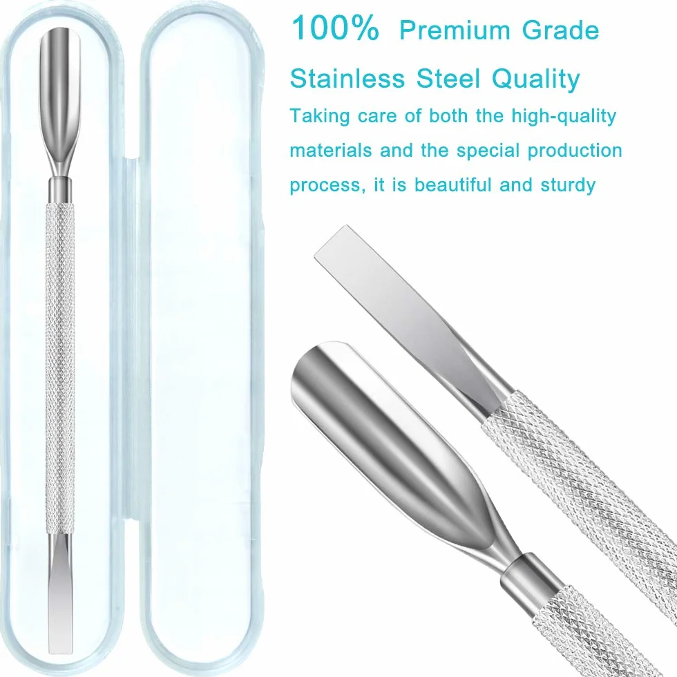 Repousse Cuticule Ongle Professionnel Metal Remover