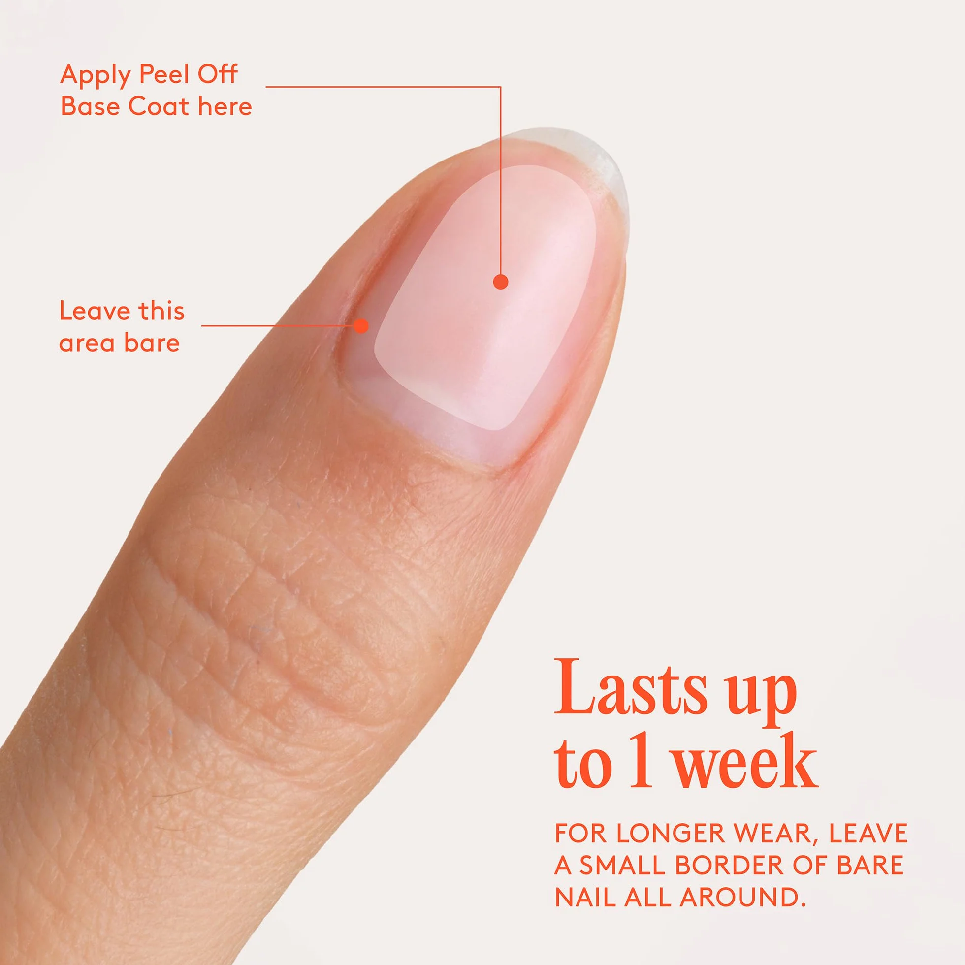 Mylee Base Coat Peel Off 10ml – Retrait Facile, Sans Acétone, Séchage Rapide, Vegan, Cruelty-Free, Idéal Paillettes Gel Nail Art, Protège Ongles Naturels, Formule Pro