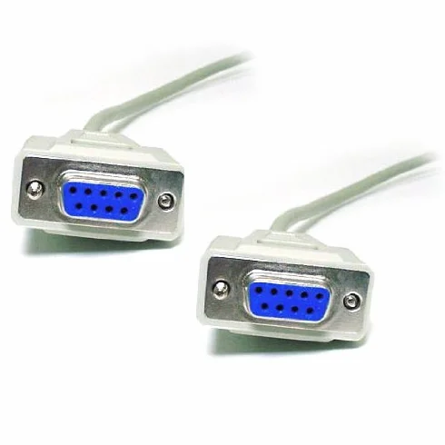 DB9 femelle 9 broches RS232 Câble null modem 10 m