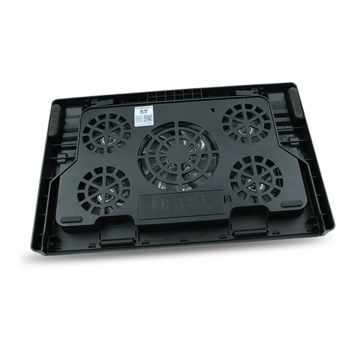 Support de Refroidissement pour Ordinateur Portable à 5 Ventilateurs Métal