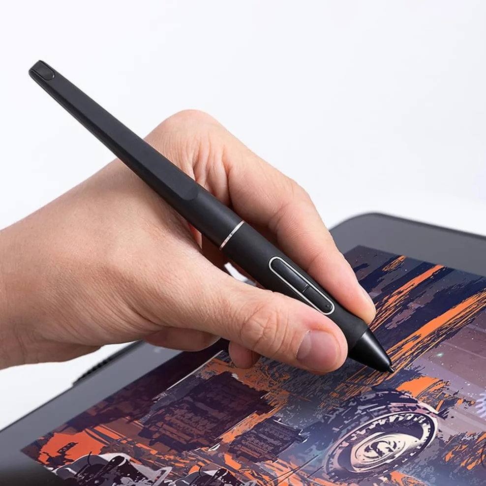 Stylo Plume Huion PW517 compatible Kamvas 13, Pro 24, 22, 22 Plus - 8192 Niveaux de Pression Sans Batterie