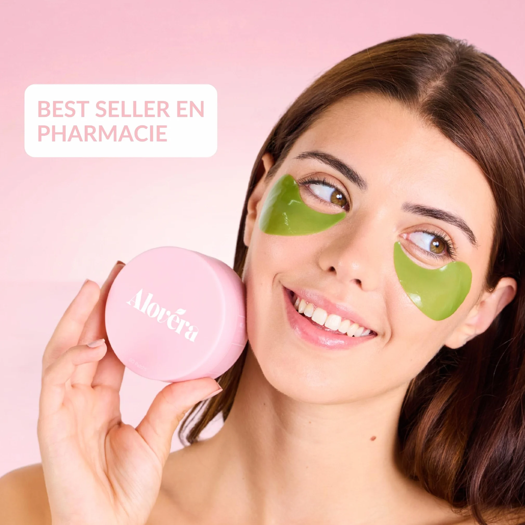 Patchs Anti-Cernes à la Caféine 30 Paires (60 Patchs) Décongestionne le contour des yeux Réduit les poches cernes et signes de fatigue Effet Booster Regard 98% d’Origine Naturelle 100/100 Yuka