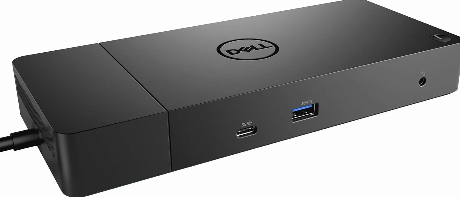 Dell WD19 Station d'accueil 180 W (alimentation 130 W) USB-C, HDMI, double DisplayPort, noir (reconditionné)