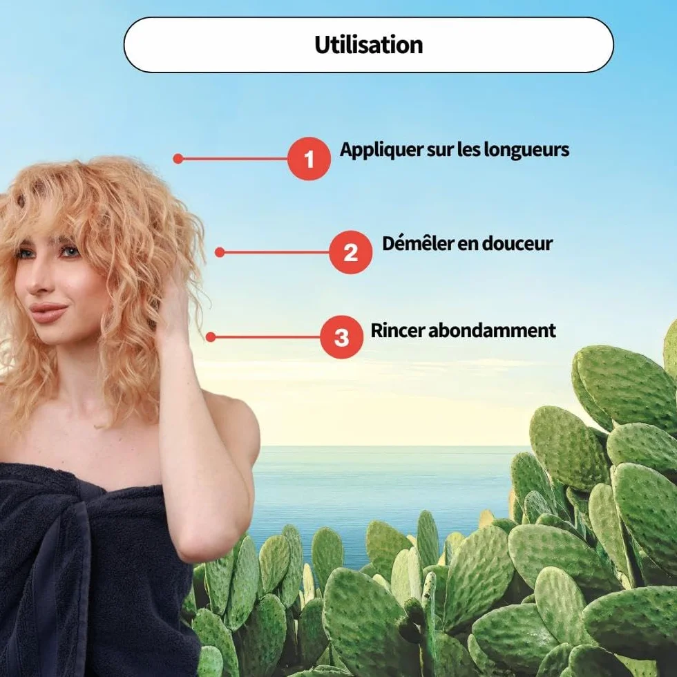 Shaeri Soin Démêlant 200 ml Hydratation Sans Silicone Vegan Naturel Tube Recyclé