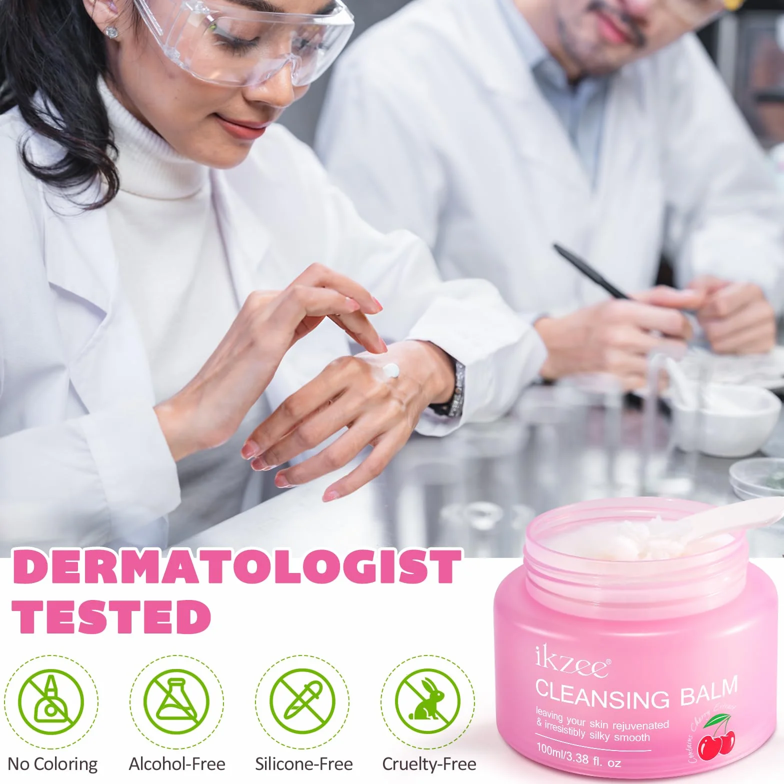 Baume nettoyant démaquillant pour peau doux 100 g