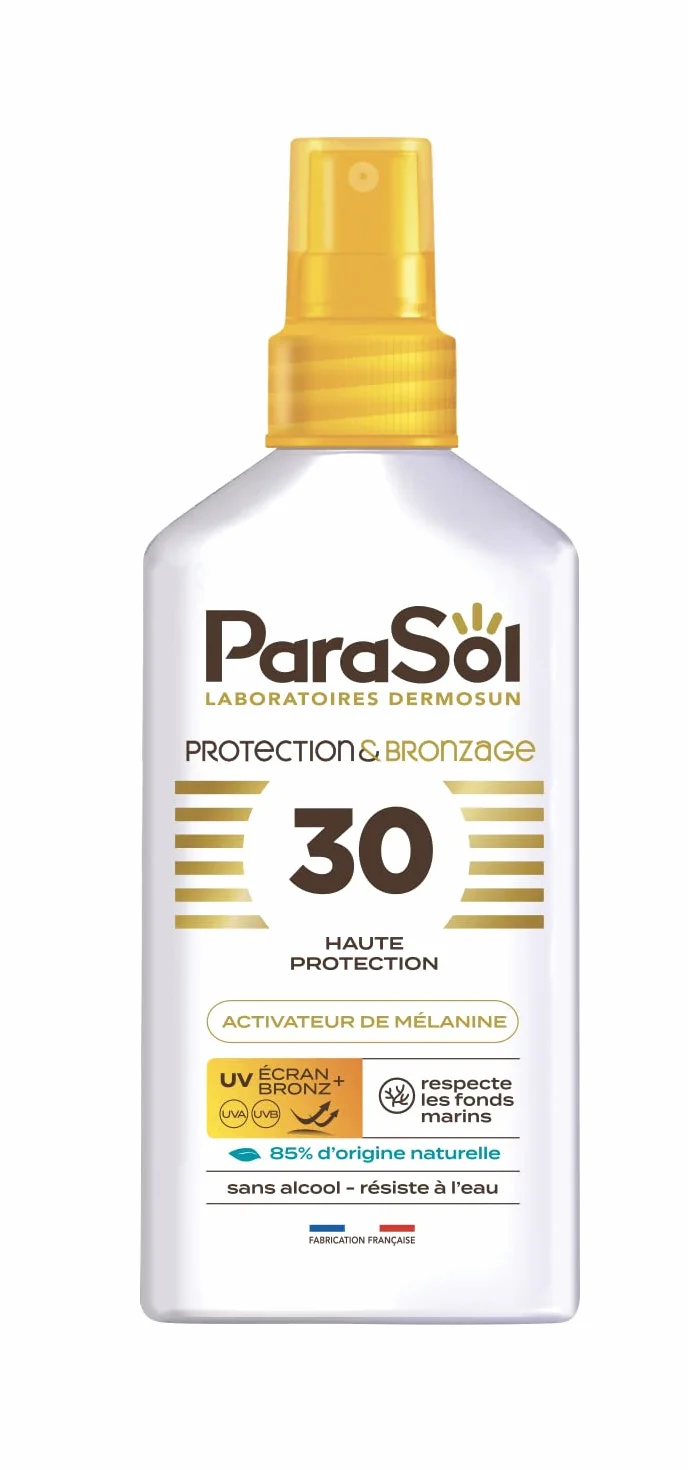 ParaSol Spray Bronzant Activateur de Mélanine 30 FPS Protection Bronzage
