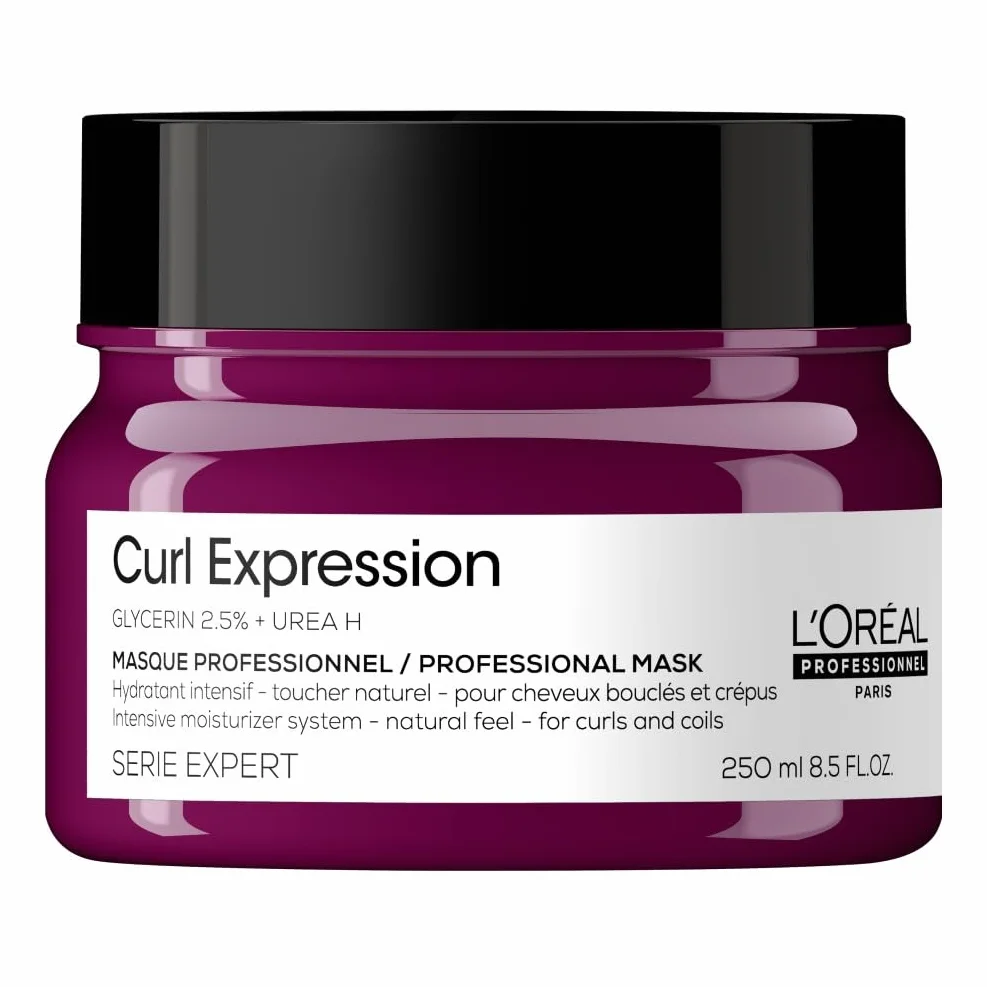 L'OREAL PROFESSIONNEL Masque Hydratant Intensif Cheveux Bouclés Frisés Crépus 250 ml