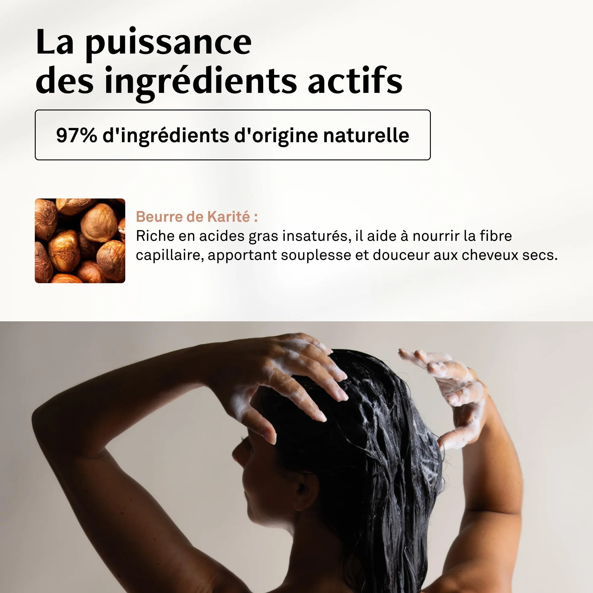 Shampooing Solaire LUXÉOL 200ml Sans Silicone 97% Ingrédients Naturels Fabriqué France