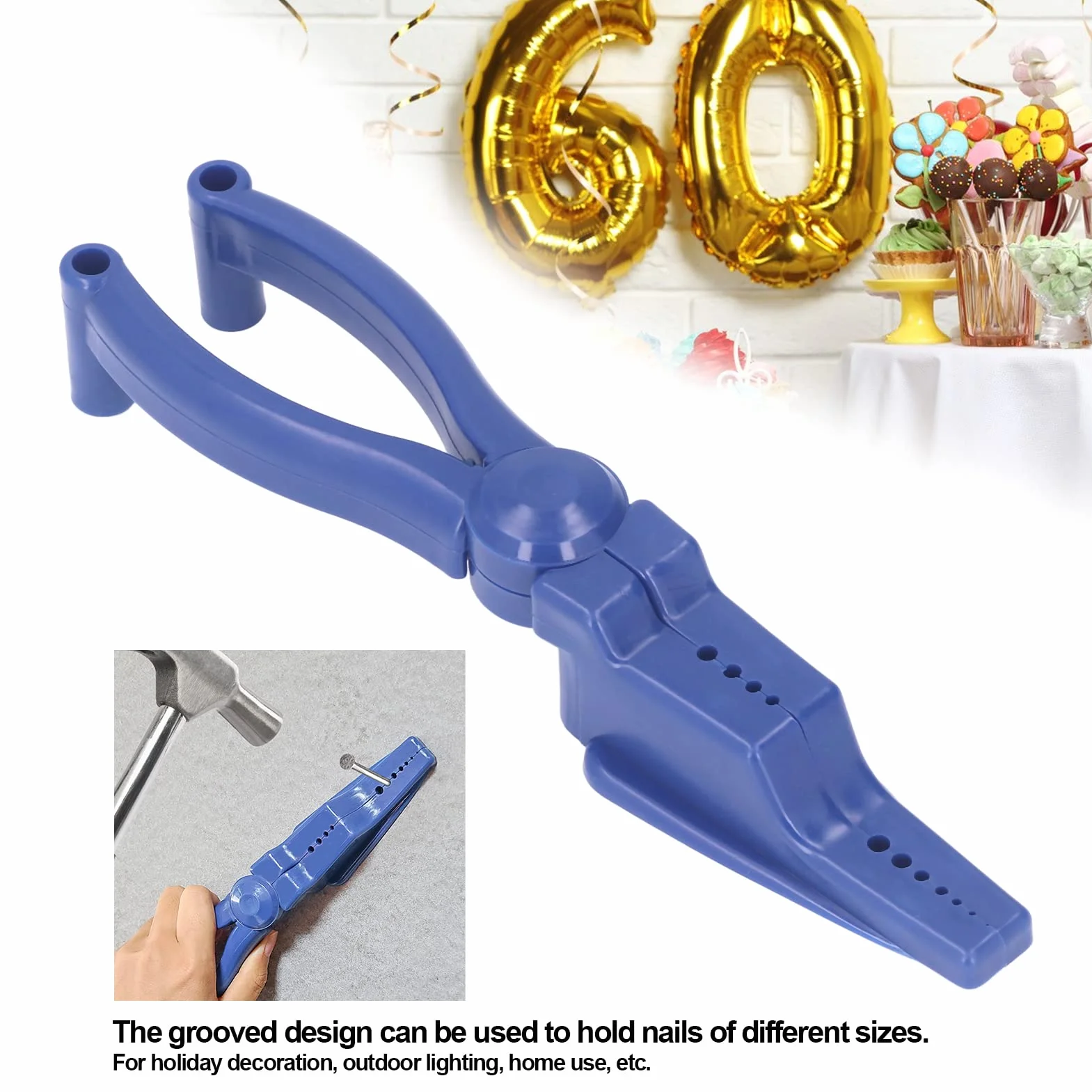 Pince de Maintien des Ongles ABS Guide de Protection Doigt pour Vis à Ongles