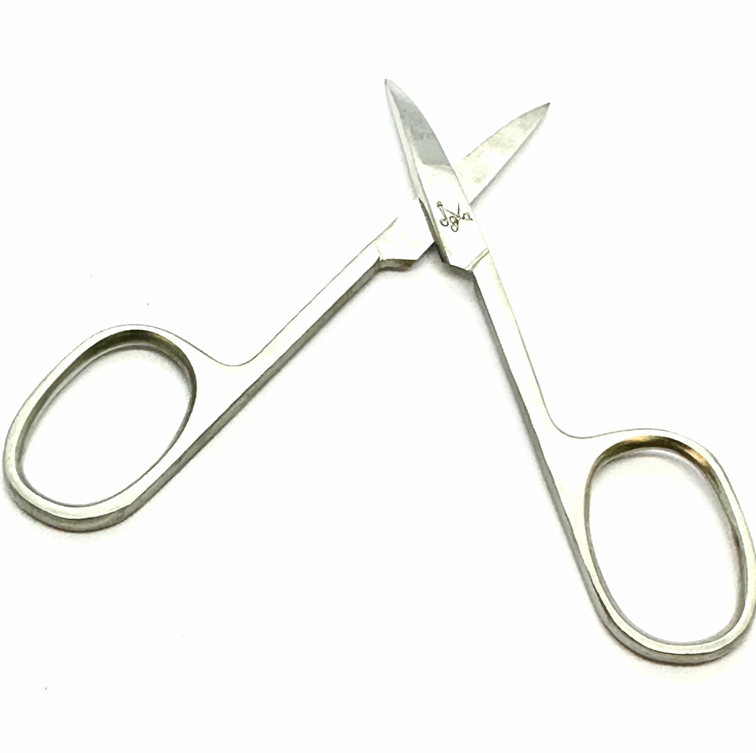 JOYA Ciseaux professionnels pour ongles acier inoxydable courbe extra tranchante petite taille