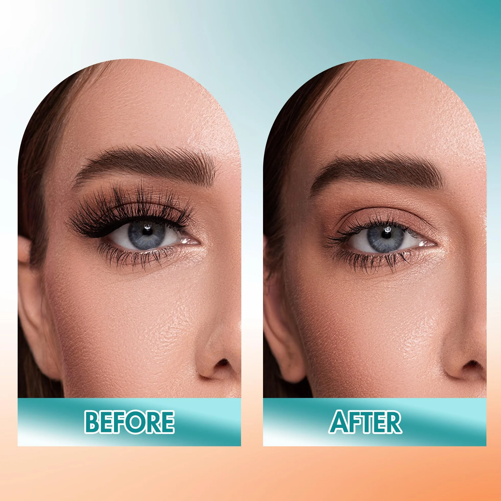 GEMERRY 60 ml Shampoing Cils Extension Nettoyant avec Brosse de Nettoyage