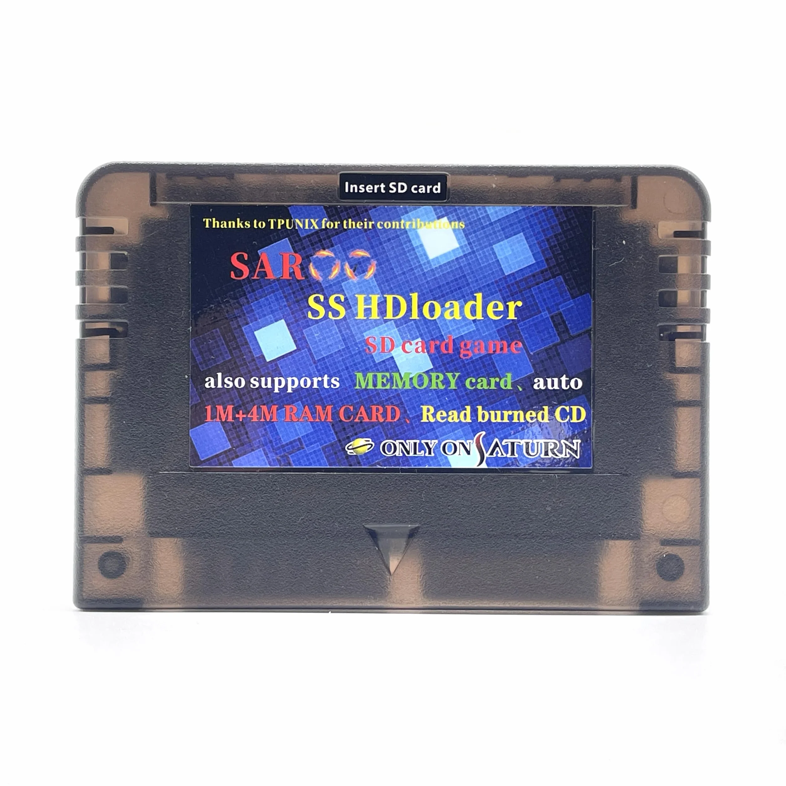 SAROO SS HDloader szybka karta do gier do Saturn kompatybilna z SD TF karta pamięci 32GB