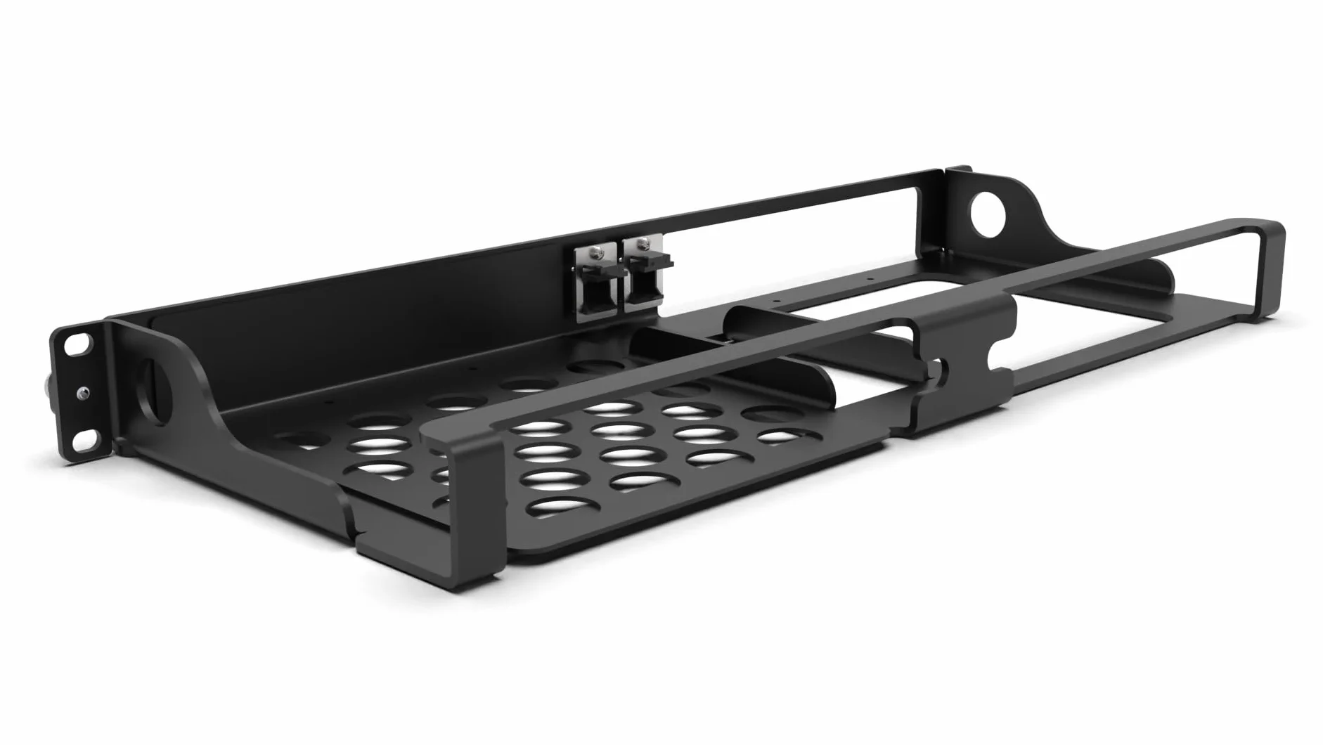 Support rack 1U 19" pour 2 HP mini