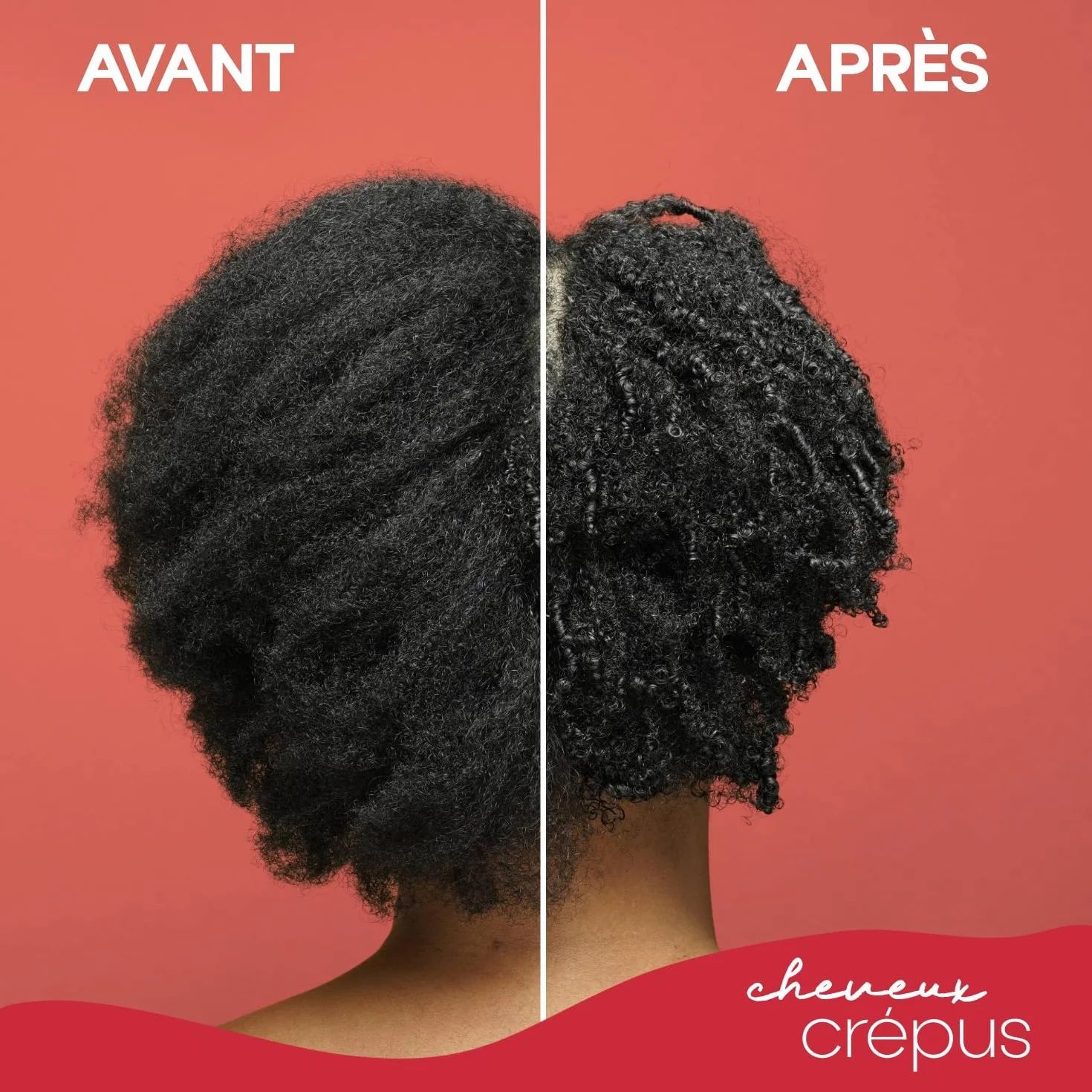 Kalia Nature Crème d’Hibiscus 300 ml Crème cheveux bouclés 3-en-1 Leave in Soin capillaire naturel