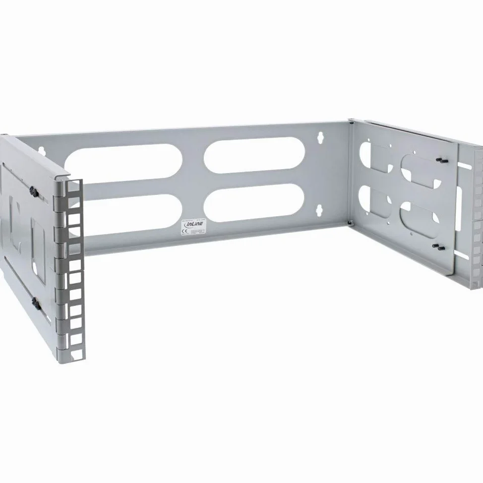 InLine Rack Mural 4HE Gris 19" 24–40 cm