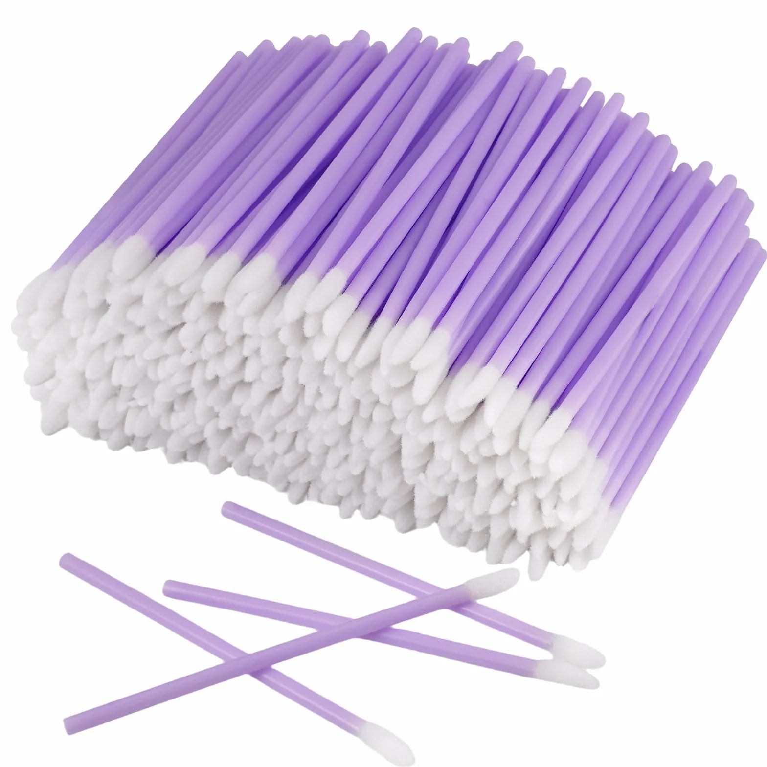 Pinceaux à Lèvres Jetables 400 Pièces, Applicateur Rouge à Lèvres Jetable, Outil de Maquillage Parfait