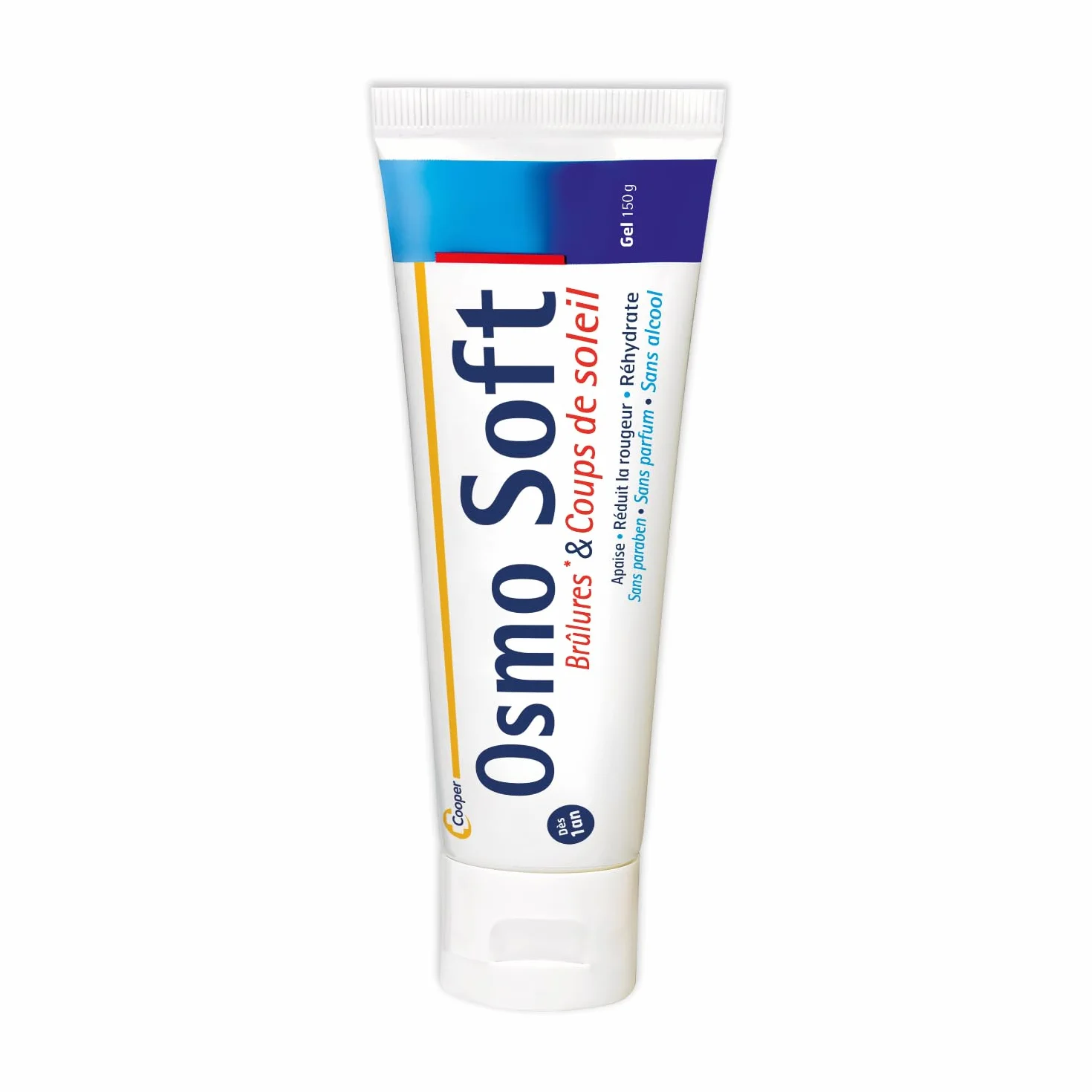 OSMOSOFT Gel Brûlures et Coups de Soleil Apaise Réduit Rougeur Réhydrate 150 g