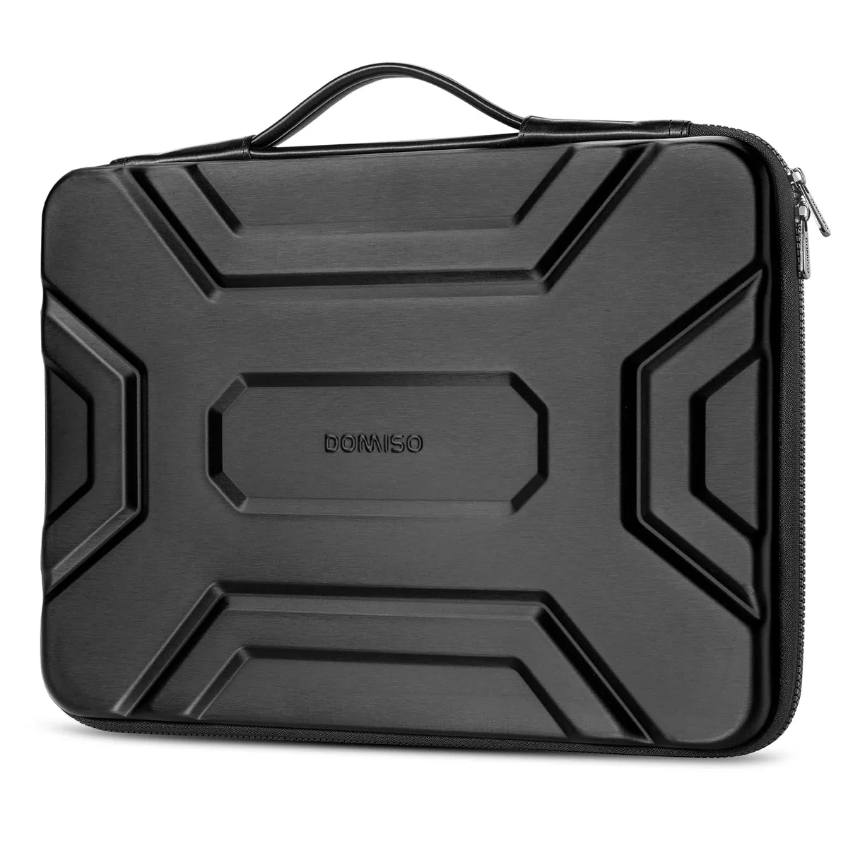 DOMISO Housse de protection pour ordinateur portable 13,3" avec poignée - Antichoc - Étanche - En EVA - Pour ordinateurs portables de 13 à 13,3" / HP Dell Asus Lenovo 13,3" - Noir