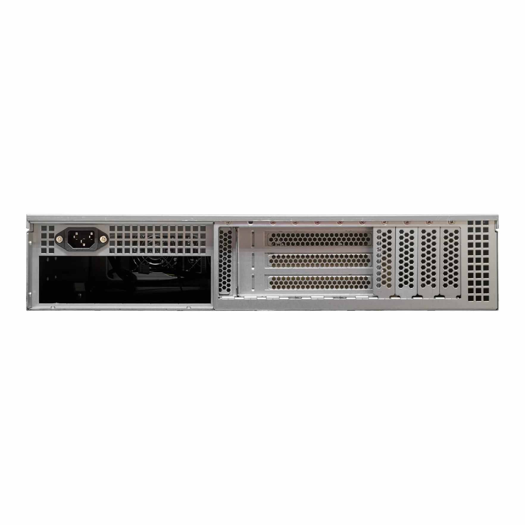 Boîtier Rack 19" 2U 600 mm, ATX Unykach UK2130 - Châssis Serveur Professionnel, 6 Baies (4 x 3,5 + 2 x 2,5), USB-C 3.2, 5 Ventilateurs PWM Inclus, Compatible GPU Haut de Gamme
