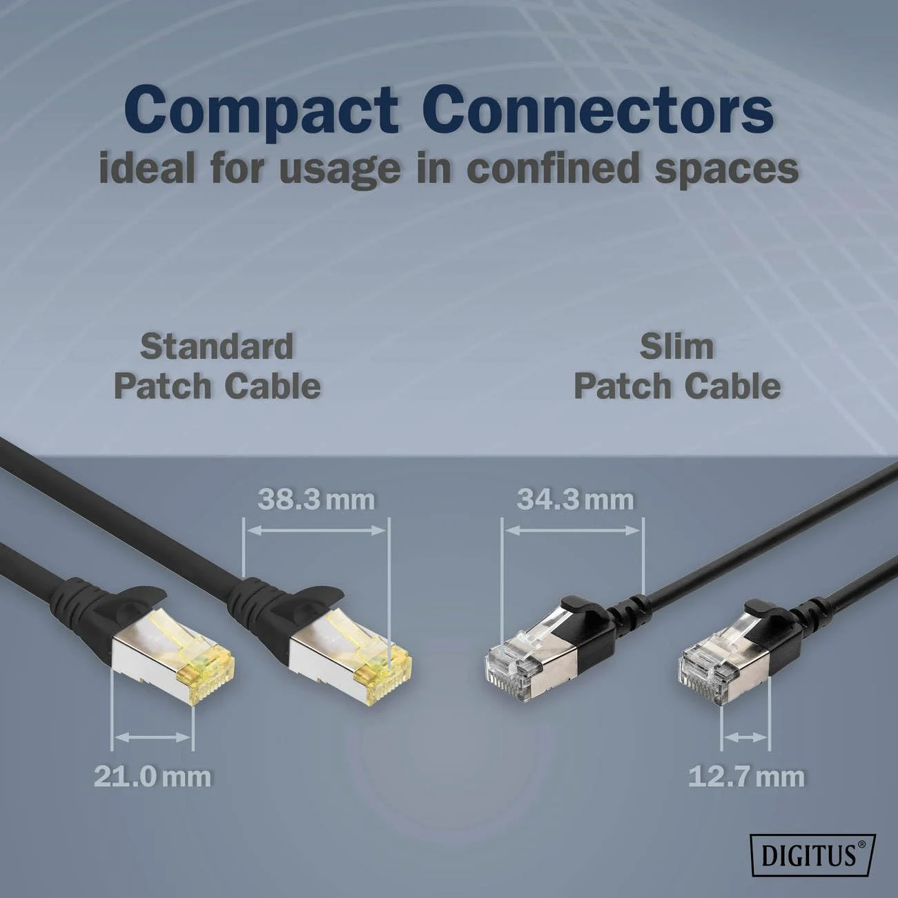 DIGITUS Câble LAN Cat 6A – 3 m – 10 pièces – Slim – F/FTP – Noir | 10 Gbit/s – Blindé – PoE+ – AWG 32/7 – LSZH – Câble réseau RJ45 – Compatible Cat 6 et Cat 7