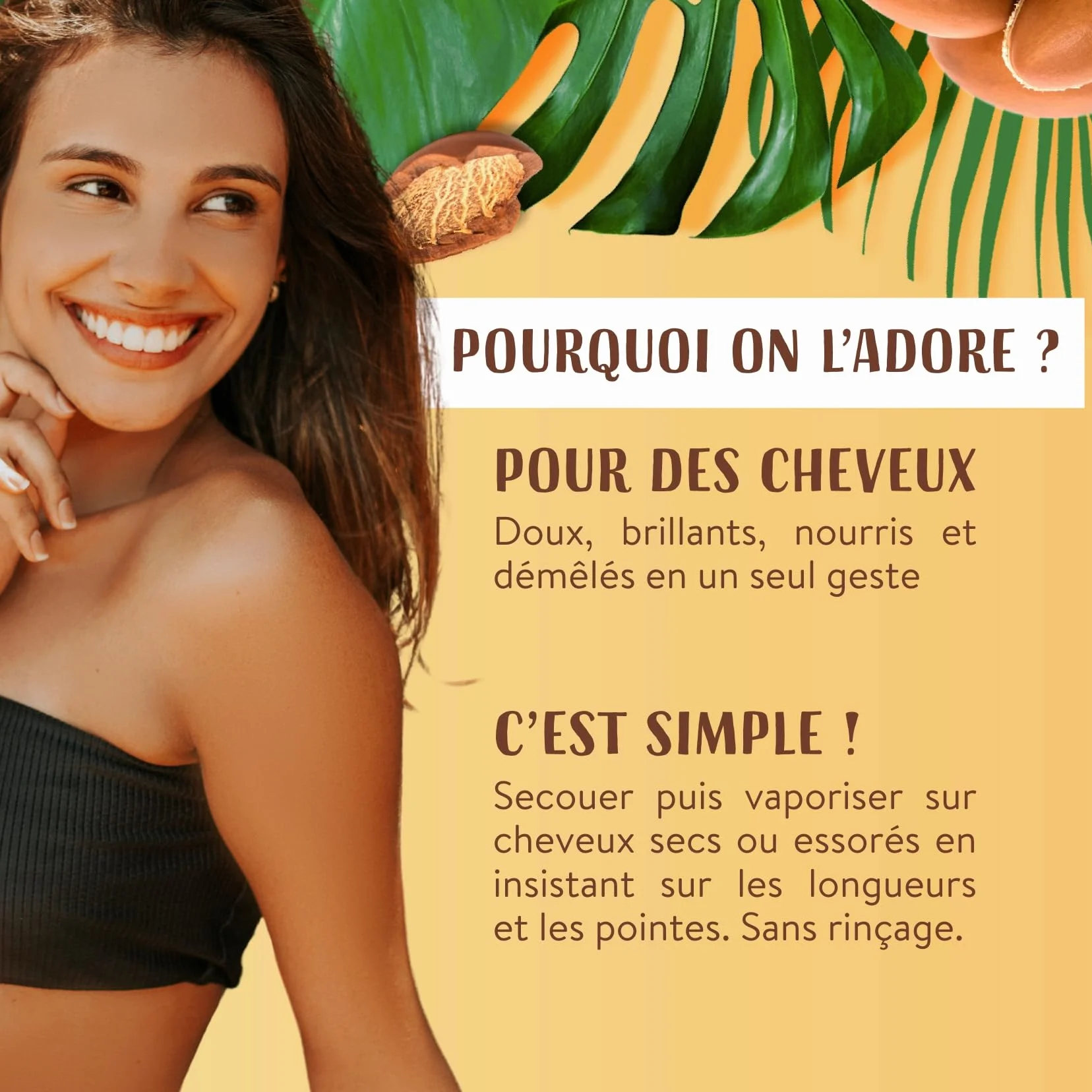 LOVEA Démêlant Express au Karité 250 ml Fabriqué en France