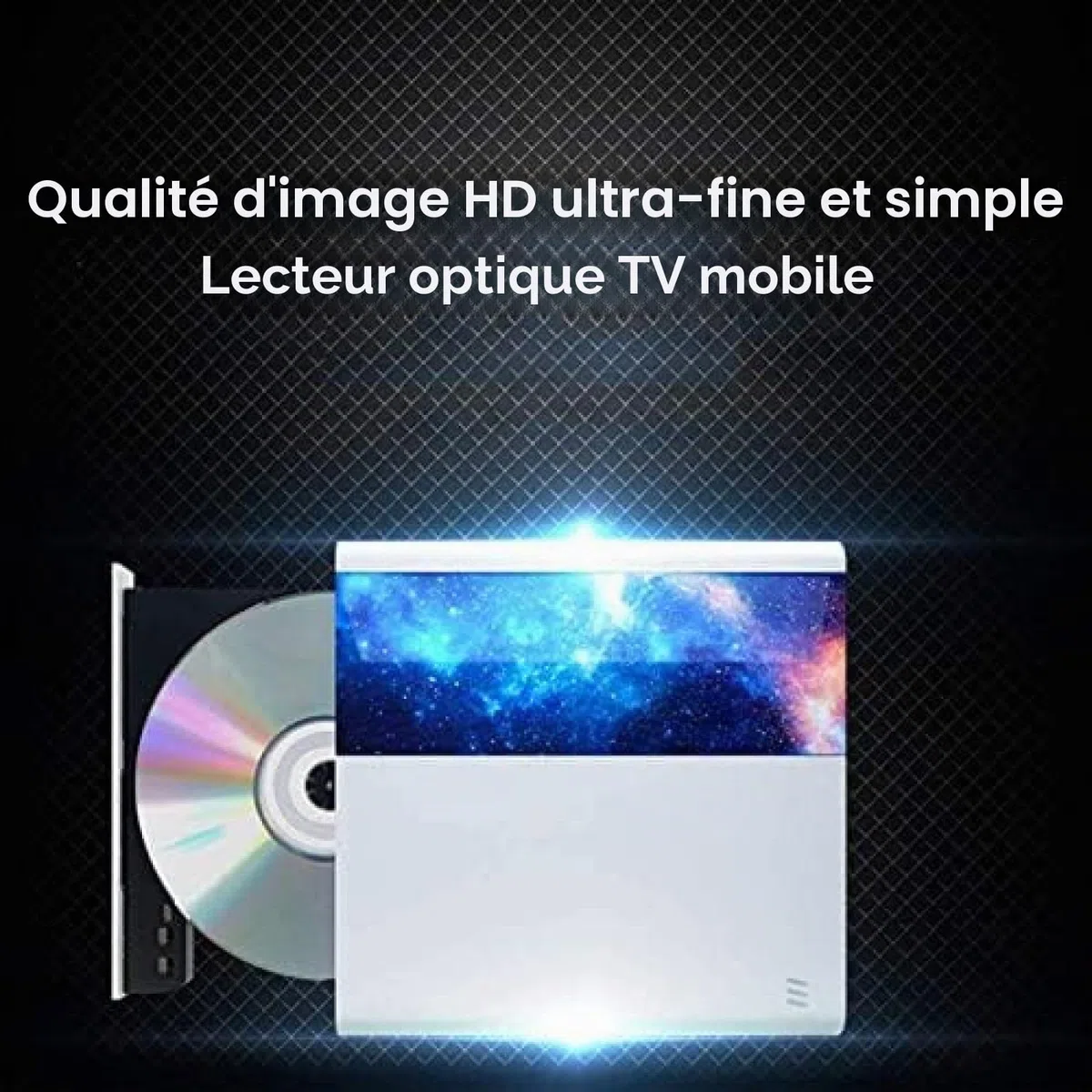 Lecteur DVD Portable, Lecteur DVD Externe USB 3.0 / USB-C avec Graveur CD/DVD HDMI 1080P pour Ordinateurs, Téléviseurs, Ordinateurs Portables,Picturesque234