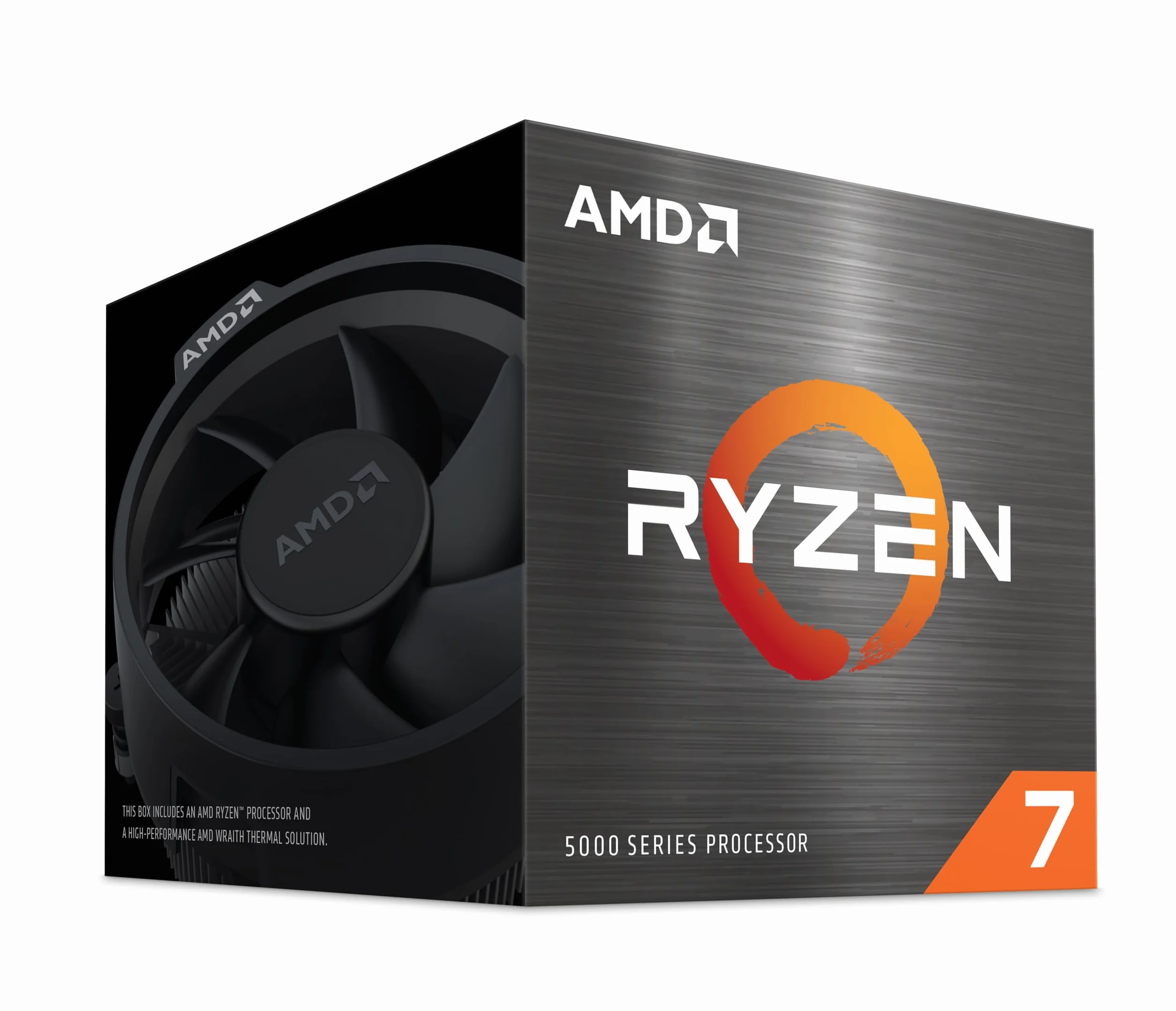 AMD Ryzen 7 5700 Processeur 8 Cœurs 16 Threads 65W TDP Socket AM4 Cache 20Mo 4.6 GHz Boost Wraith Spire