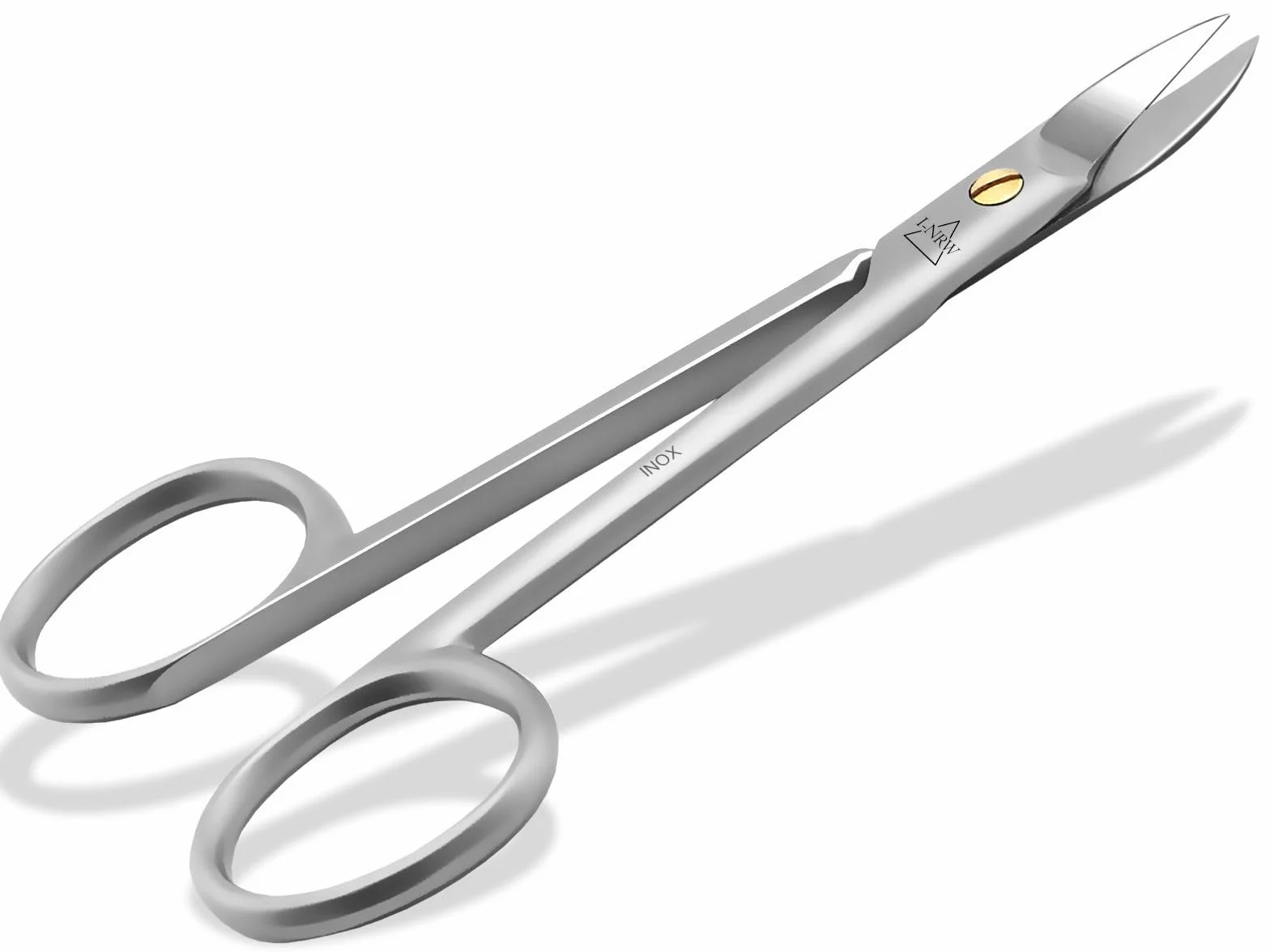 Ciseaux à ongles pour les pieds Acier inoxydable Manucure Pédicure lame incurvée 10,5 cm
