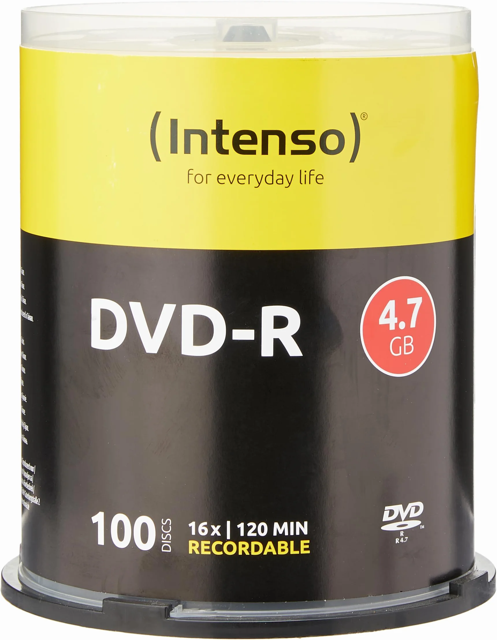Intenso DVD-R 4,7GB 16x Speed cakebox