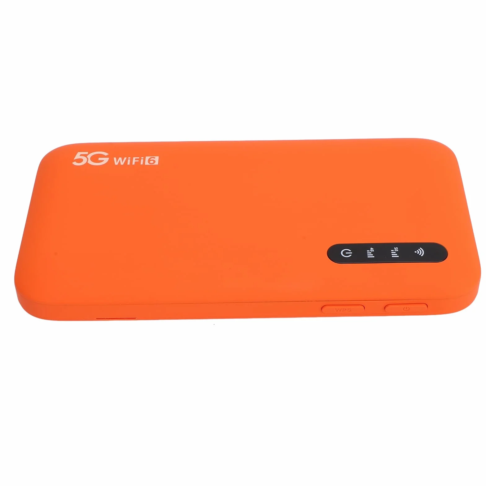 Routeur Haute Vitesse Efficace de Point D'accès Mobile 5G pour Le Batterie 6100mAh 16 Appareils ABS Orange