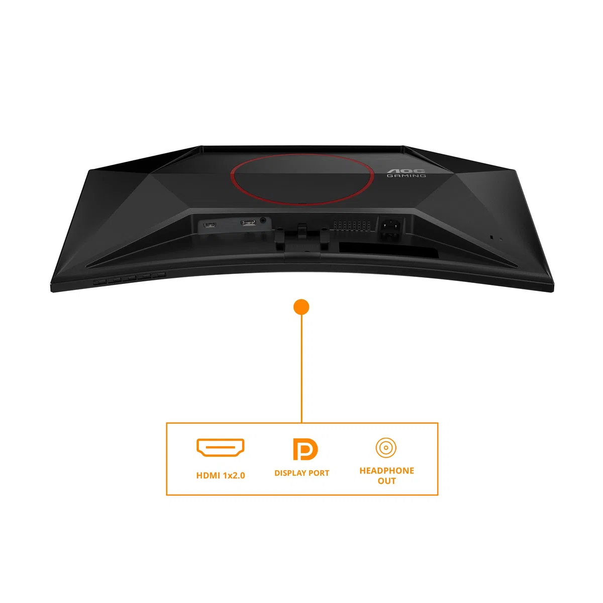 AOC Gaming Moniteur Incurvé, C27G42ZE 27 Pouce 260Hz Fast VA Dalle, 1ms GtG, HDR10, FreeSync Premium, (1920x1080 HDMI 1x 2.0 DP 1x 1.4) Noir