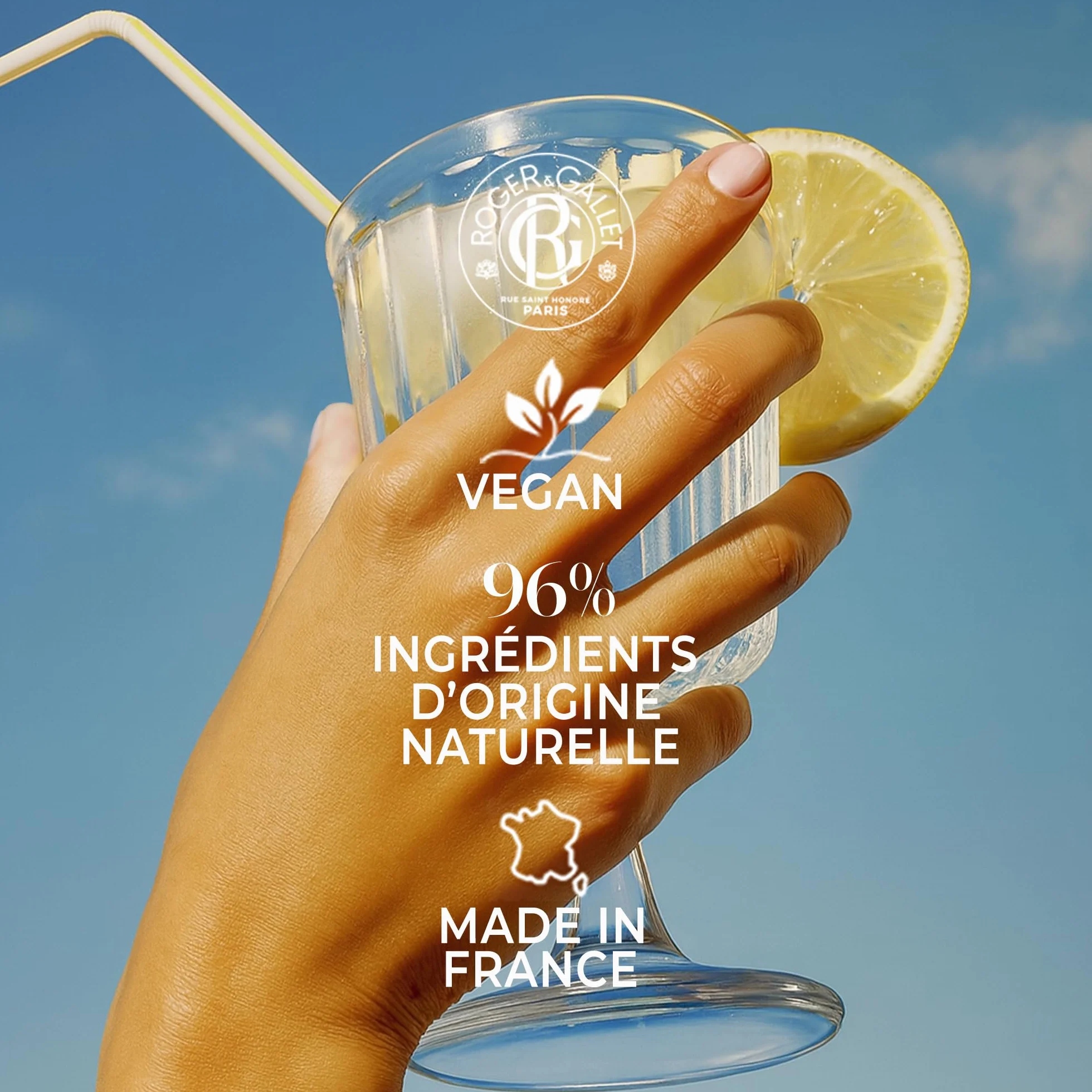 Roger&Gallet Crème Mains Bienfaisante Cédrat 30ml - Parfumée et Nourrissante
