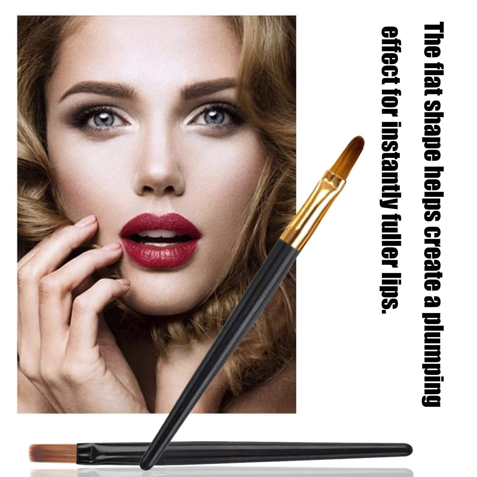 Pinceaux Lèvres Jetables 100 Pièces, Pinceau à Lèvres Portable Applicateur Rouge à Lèvres, Pinceau Eyeliner Jetable, Pinceaux à Cils Mascara, Outil Cosmétique Maquillage