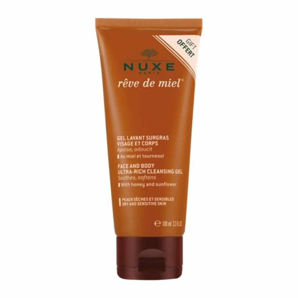 NUXE Reve de Miel Ultra-Rich Cleansing Gel 100 ml Face & Body