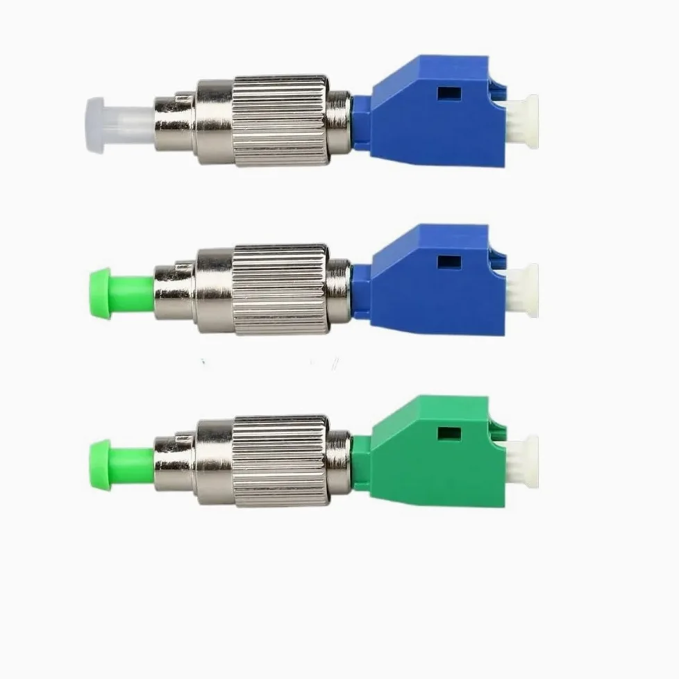 Adaptateur de convertisseur de fibre optique rond vers petit connecteur carré coupleur bride SC/FC/ST/LC mâle et femelle wattmètre optique(A-PC to UPC 10 pcs)