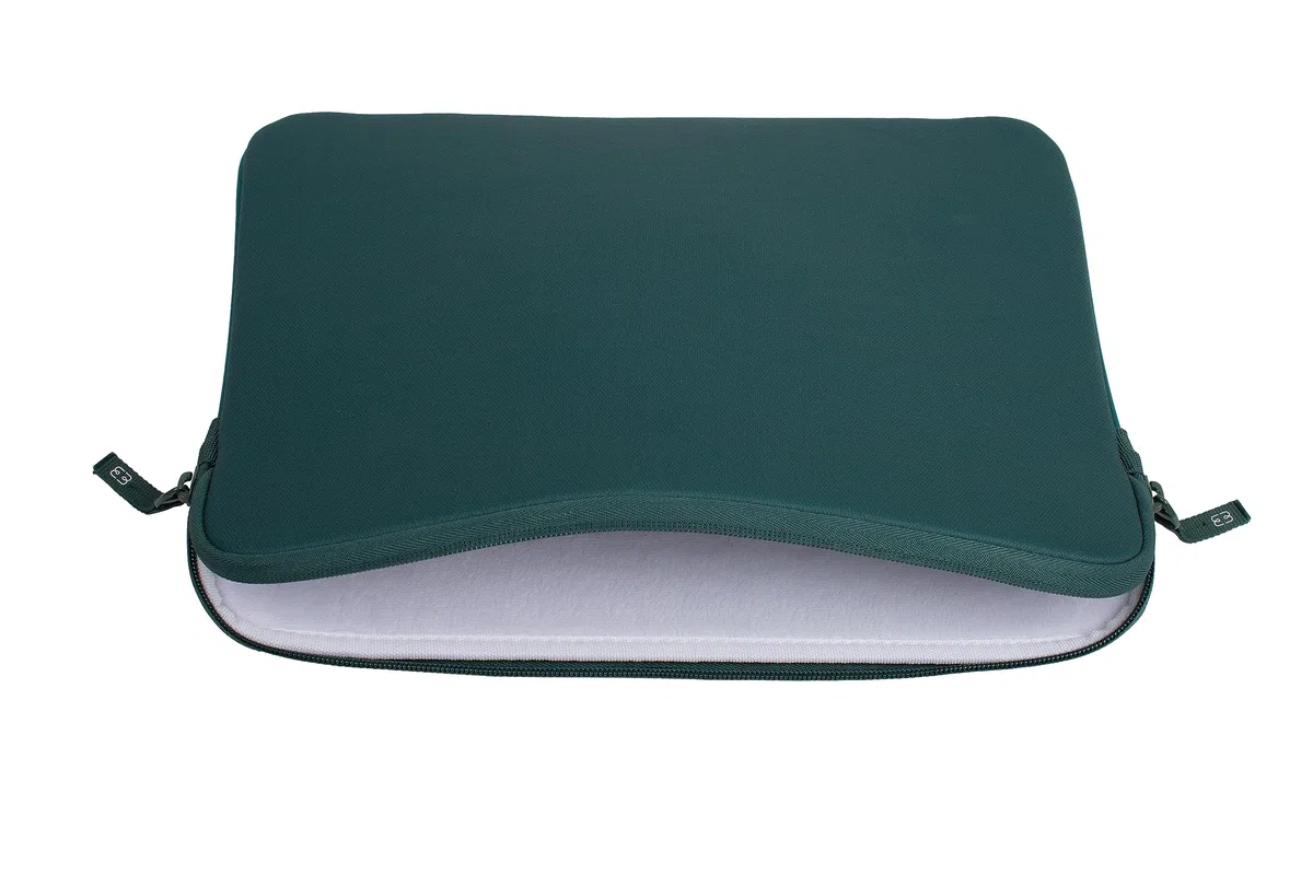 MW Housse Compatible Macbook Pro/Air 13 Basics ²Life Vert/Blanc