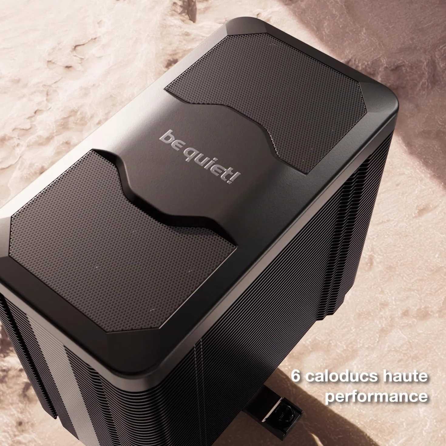 be quiet! Dark Rock 5 ventirad 6 caloducs ventilateur Silent Wings 4 120 mm PWM BK035