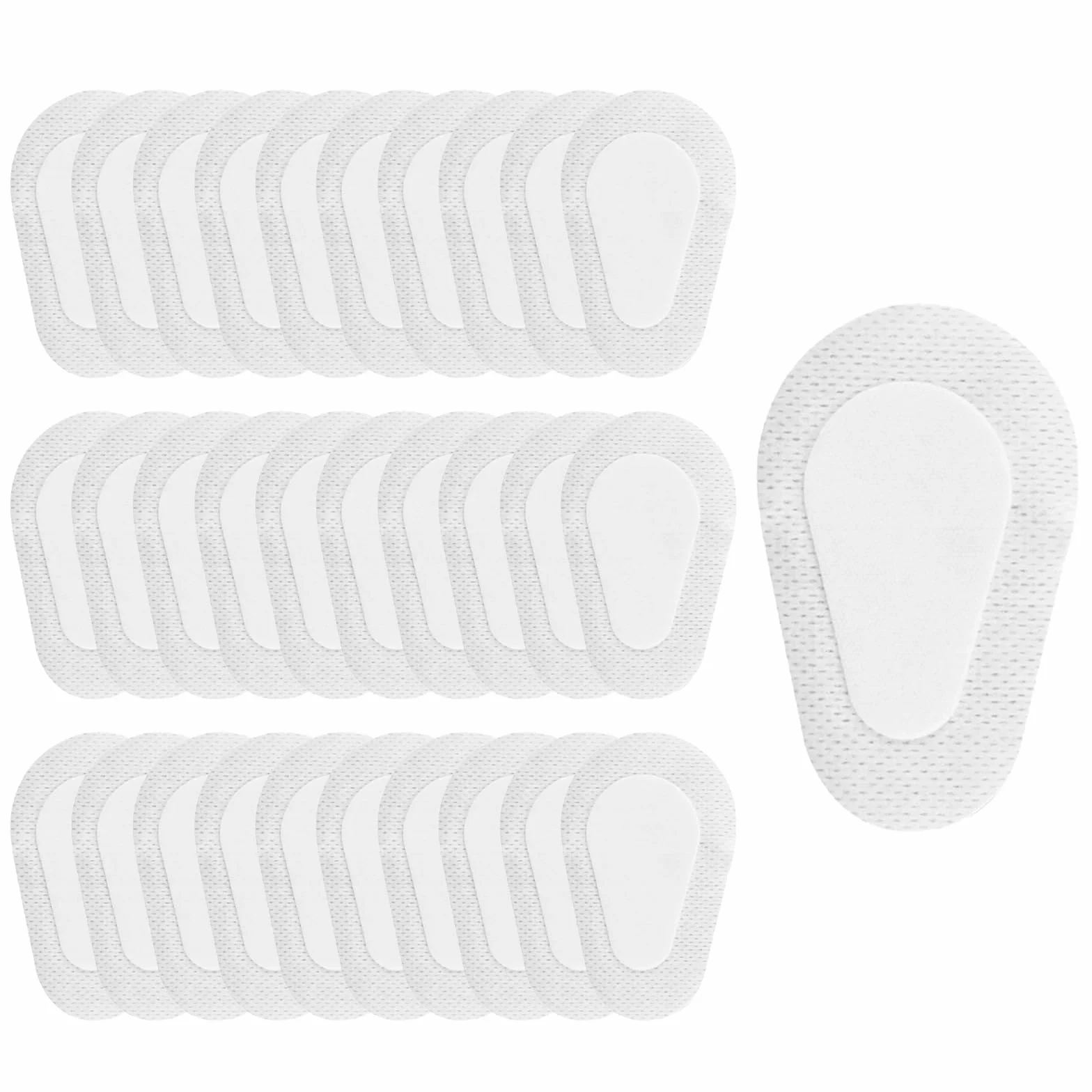 Pansements Oculaires Non Tissés 30 Pièces, Eye Patchs Jetables pour Amblyopie, Œil Paresseux