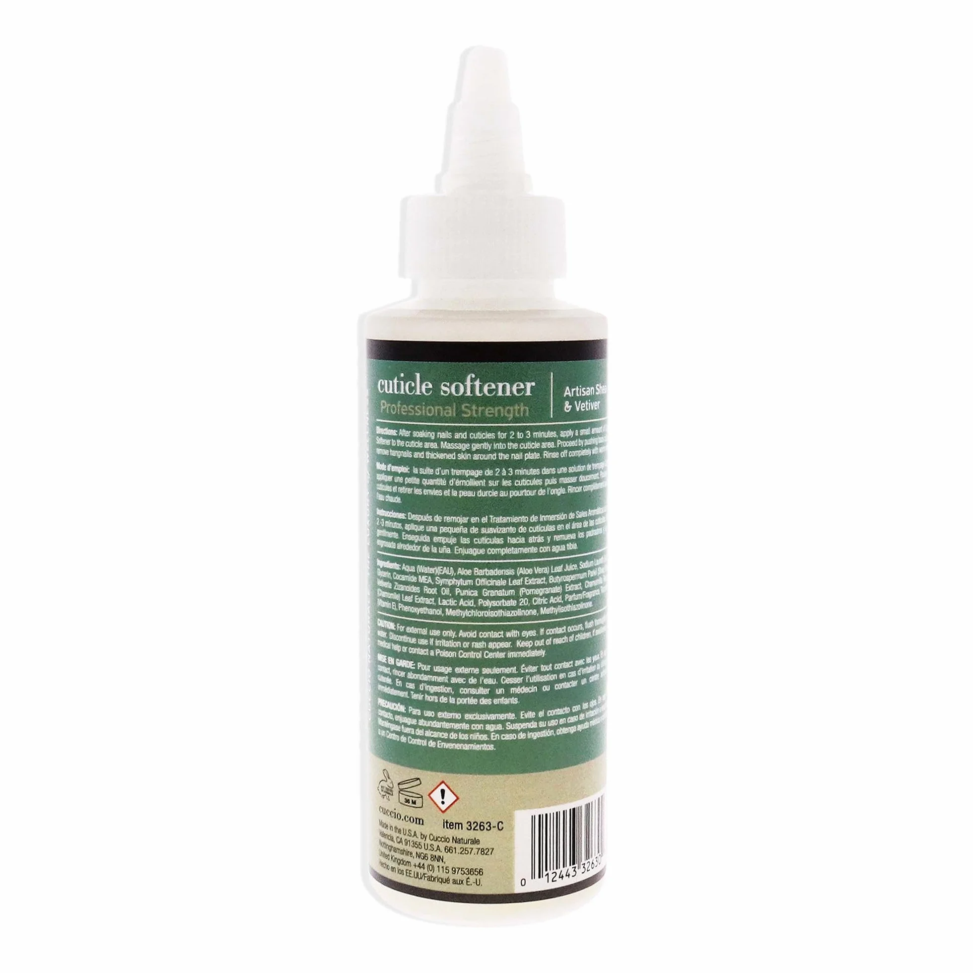 Cuccio professionnel adoucisseur cuticules pédicure 118 mL