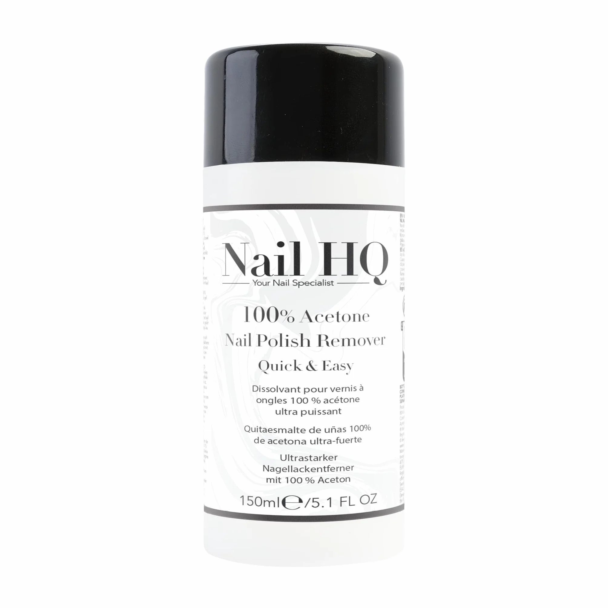 Nail HQ 100% Acetone Nail Polish Remover 150ml
