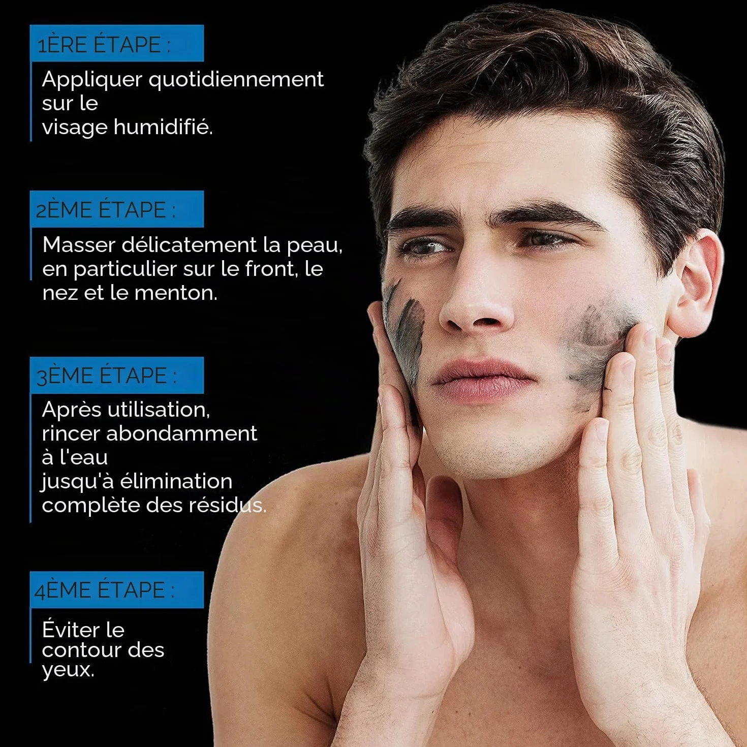 L'Oréal Paris Men Expert Peeling Visage au Carbone Pur Anti-Imperfections 100 ml