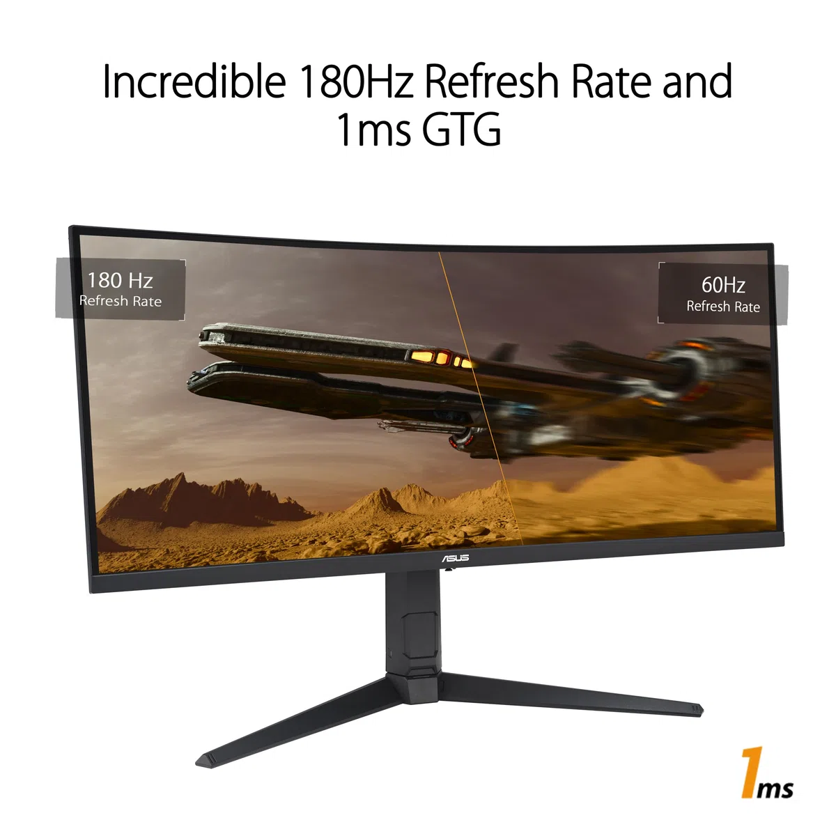 ASUS TUF Gaming VG34VQL3A 34 Pouces 1440p 180Hz Écran PC Gamer Ultrawide