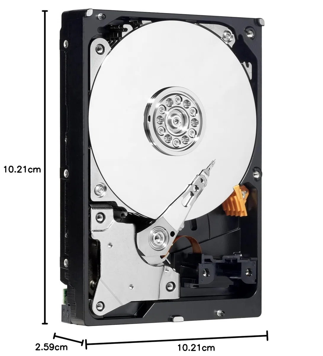 WD Green Desktop WD20EARS Disque Dur interne 3.5'' IntelliPower SATA II Mémoire cache 64 Mo 2 To