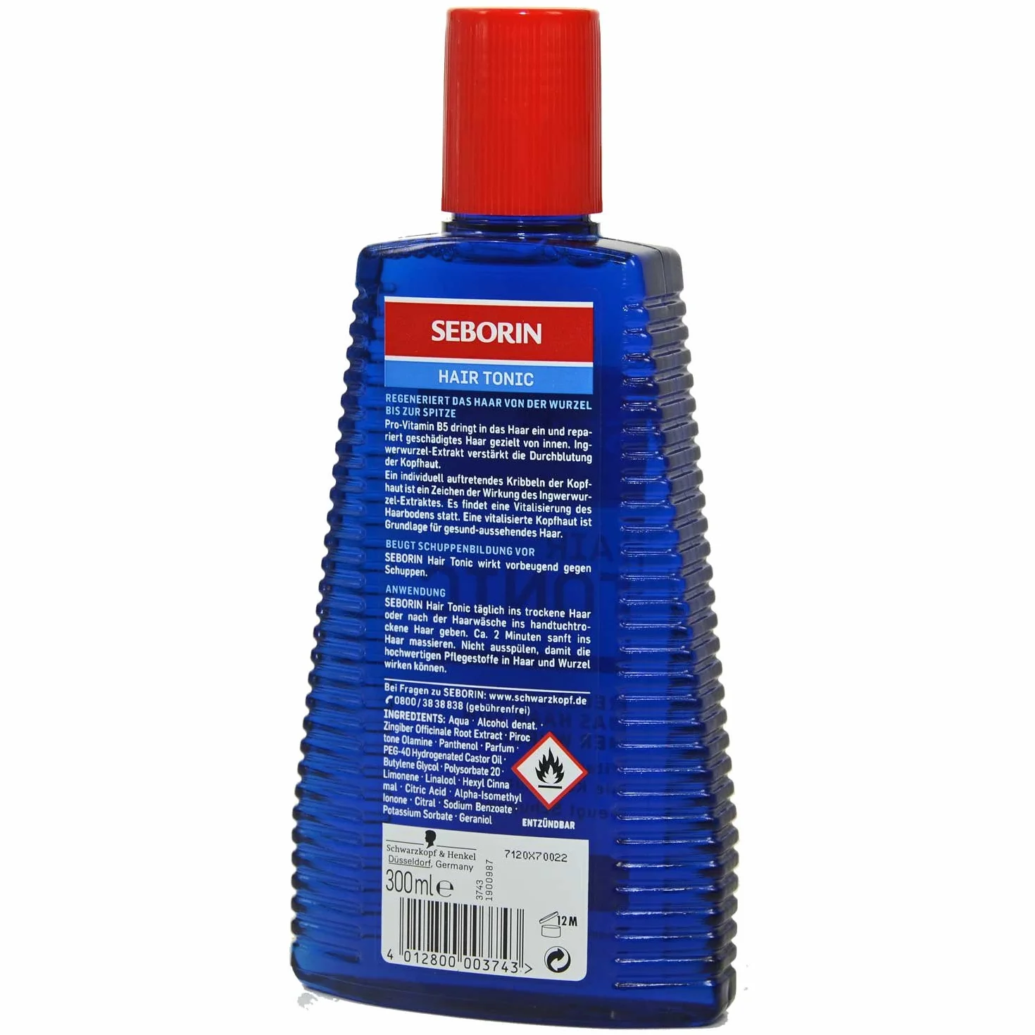 Schwarzkopf Seborin Tonique capillaire cheveux fins anti-pelliculaire 5 x 300 ml
