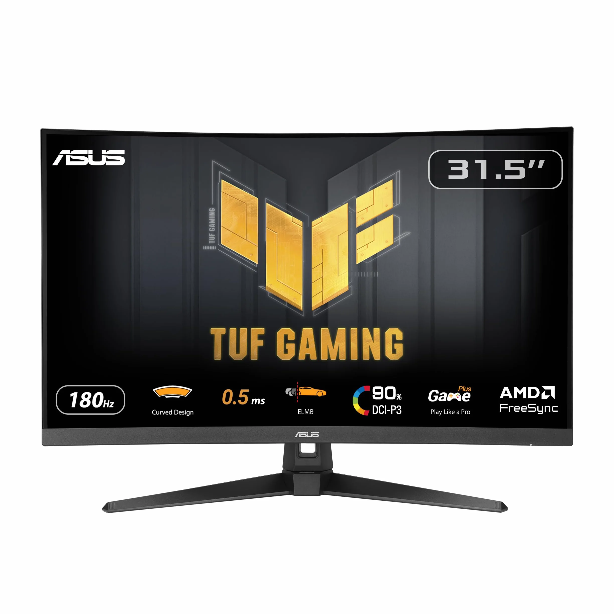 ASUS TUF Gaming VG32WQ3B 32 Pouces 1440p 180Hz Écran PC Gamer Incurvé