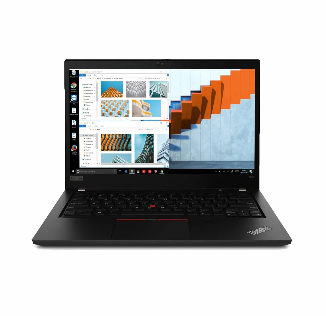 Lenovo ThinkPad T490 14" 1920 x 1080 Full HD Intel Core i5 8265U 256 Go SSD Disque dur 16 Go Mémoire Windows 11 Pro Webcam Ordinateur portable (reconditionné)