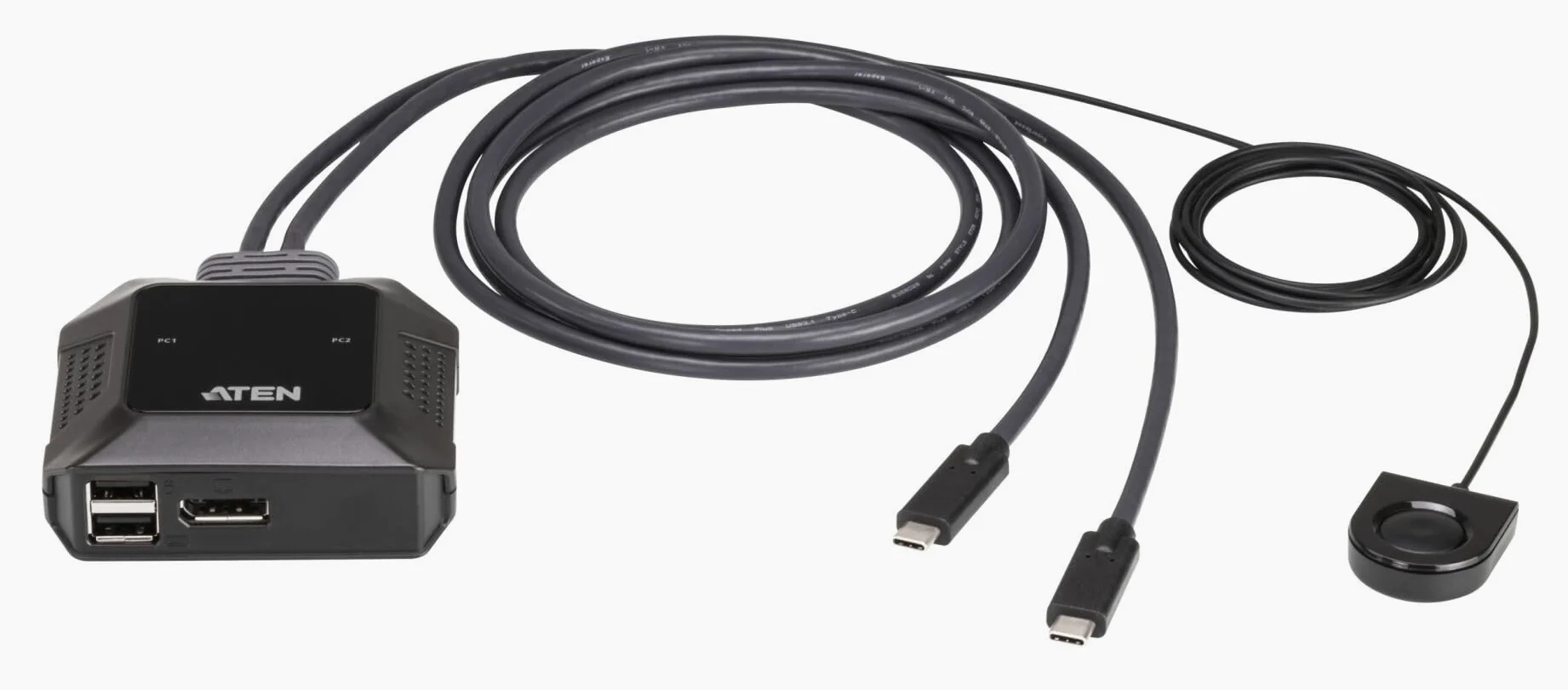 ATEN US3312 Commutateur KVM 2 ports USB-C 4K DisplayPort