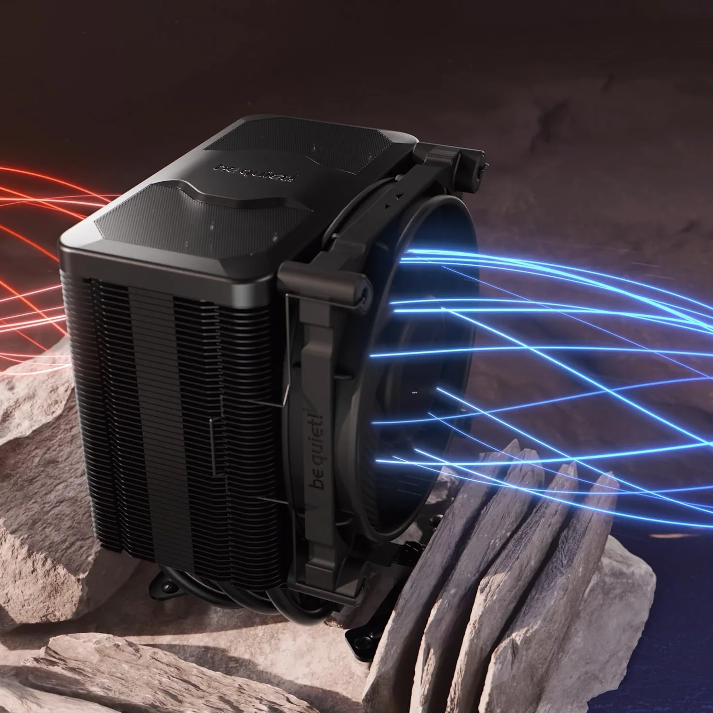 be quiet! Dark Rock 5 ventirad 6 caloducs ventilateur Silent Wings 4 120 mm PWM BK035