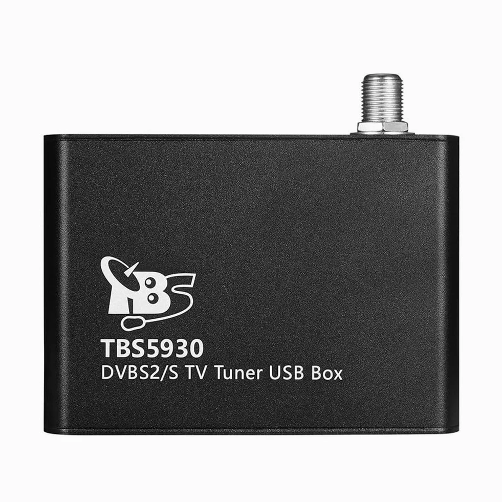 Tuner TV USB TBS5930 DVB-S2X/S2/S, Récepteur TV Satellite FTA, /Streaming 4K, Compatible Linux/
